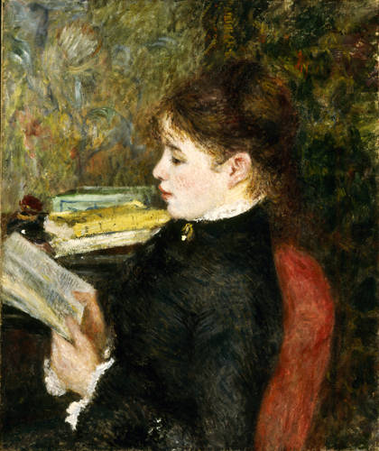 Képtalálat a következőre: „olvasó nő festmény”