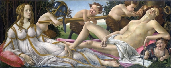 Botticelli: Vénusz és Mars, 1483