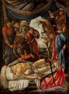 Sandro Botticelli: Holofernész holtestének megtalálása, 1470 k., Uffizi, Firenze