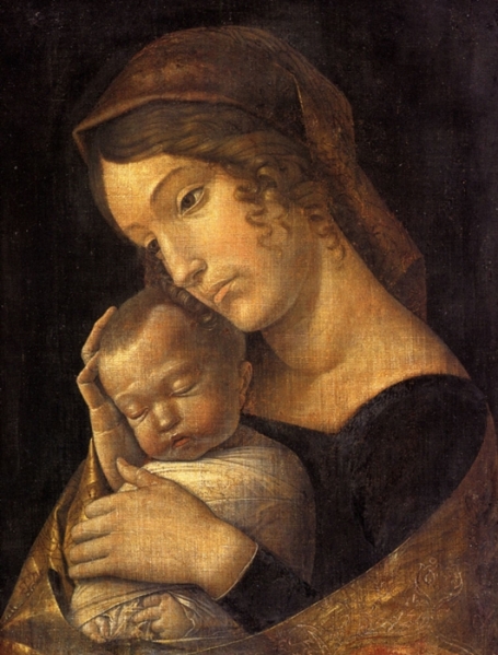 Andrea Mantegna: Madonna gyermekével