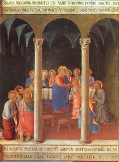 Fra Angelico: Apostolok áldoztatása, 1451, Museo di San Marco, Firenze