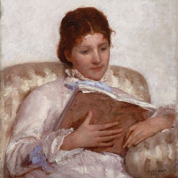 Mary Cassatt: Az olvasó, 1877