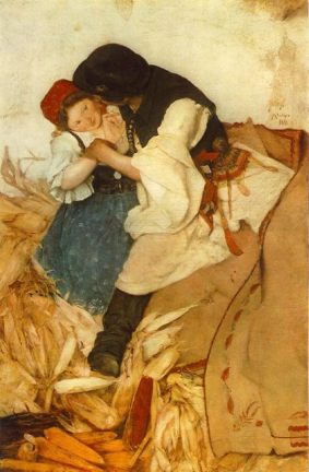 Hollósy Simon: Tengerihántás, 1885, Magyar Nemzeti Galéria